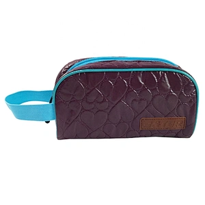 New material  quilted  Pencil Case School Supplier Cute Pencil Bag Student CustomizedPencil Case