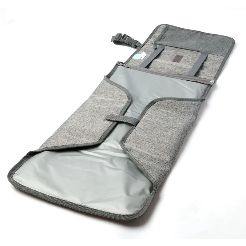 Travel Portable Diaper Changing Mat Waterproof And Detachable Zipper Cloth Diaper Baby Changing Pad