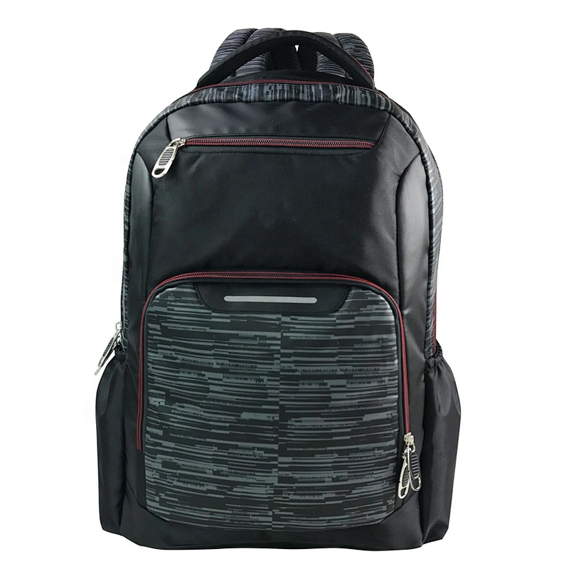 Grey and Black backpack large capacity waterproof business backpack bookbag laptop bag backpack for travel business
