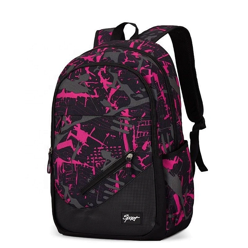 women men 15.6 inch college school computer bag durable business travel laptop backpack Printed Primary Junior High University S
