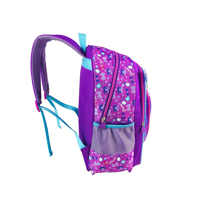 OEM/ODM high quality student backpack backpack kids bag school bags for children girls kids with fantasy fabric