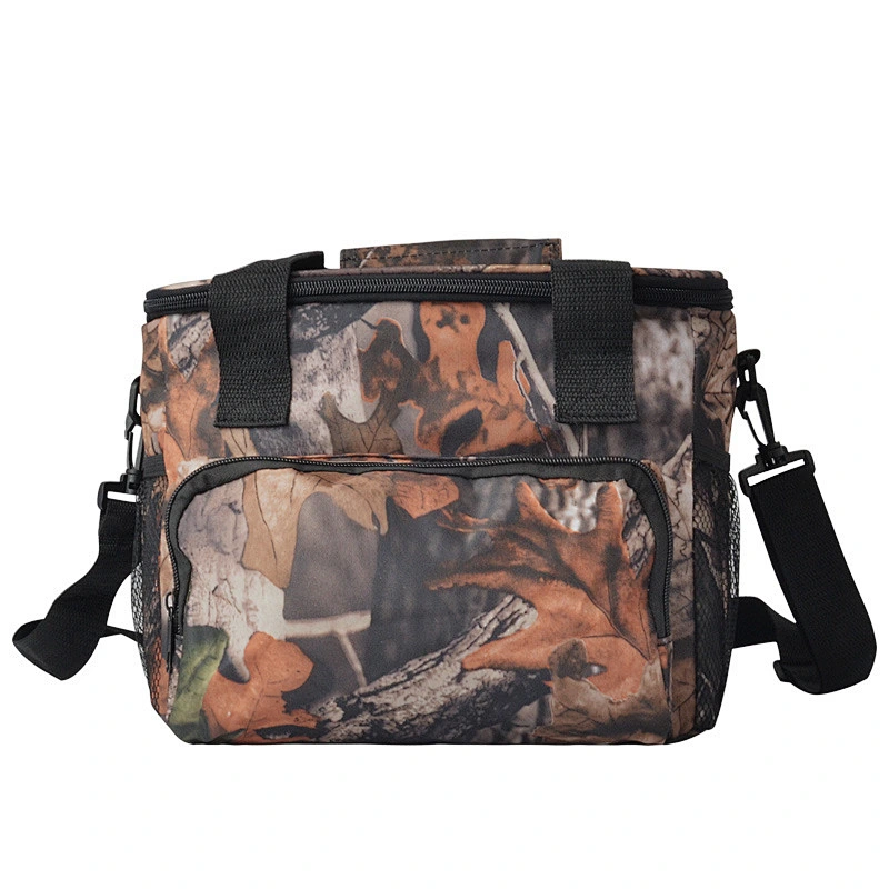 New design cooler Tote Case lunch bag Wheel Travel Black  Cooler with Organizer