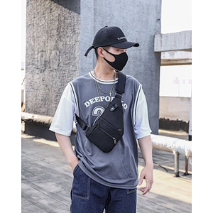 Modern Casual Chest Sling Bag Wholesale Sport Men Crossbody Chest Sling Bag Custom Crossbody Bag Men