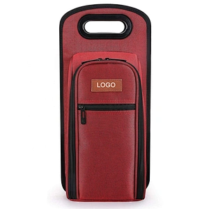 Insulated Wine Bag Wine Carrying Tote, Extra Protection, Convenient, Durable Wine Bottle Carrier Great Gift for Wine Lover