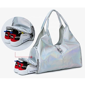 Large Capacity Sport Travel yoga gym Bag Shoulder Bags Fashion Travel Pink Letter Tote Trip Duffel Bag With Shoe Compartment
