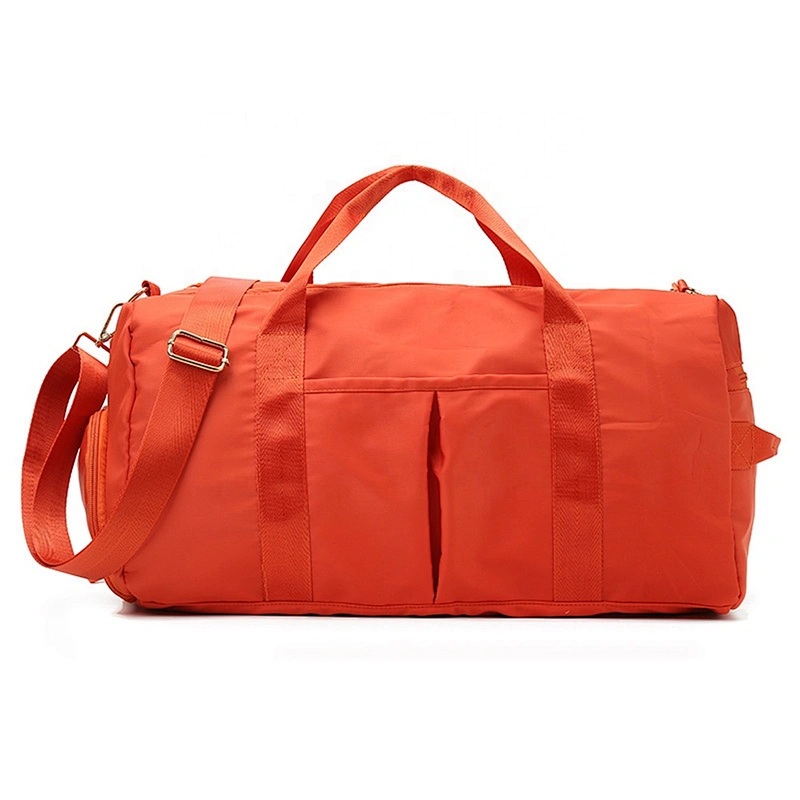 Custom Large Capacity Waterproof Gym Bag Dry And Wet Separation Nylon Duffel Bag Travel Bags For Male Female