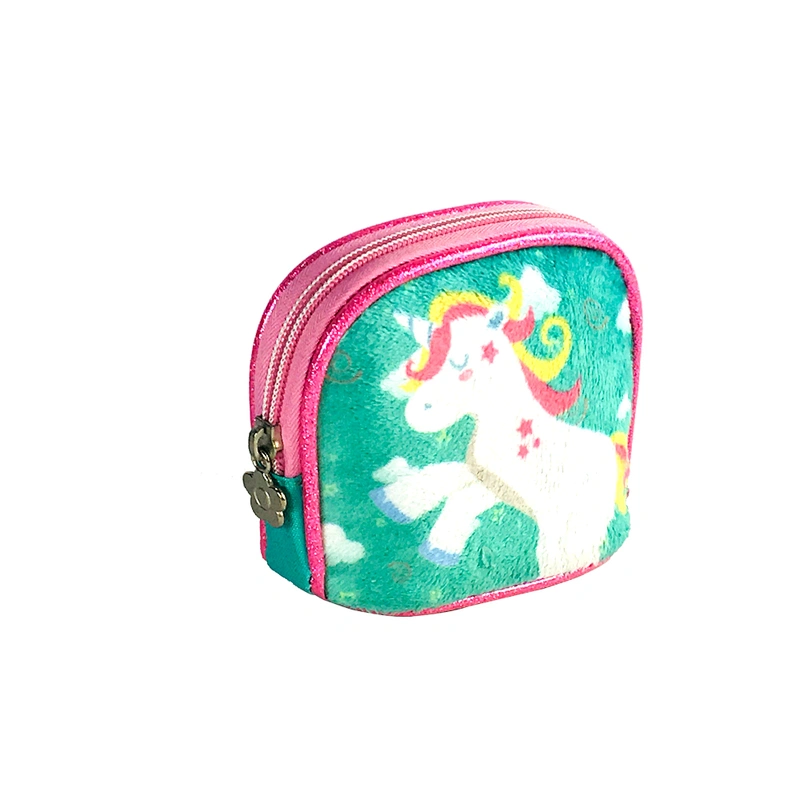 Coin purse Fancy Cute Unicorn plush Wallets kids gift bags for girl Other+Special+Purpose+Bag