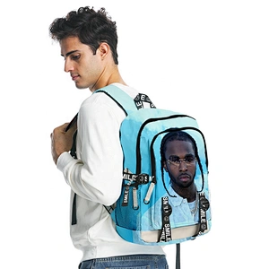 3D design unisex oxford fabric low MOQ School backpack travel backpack