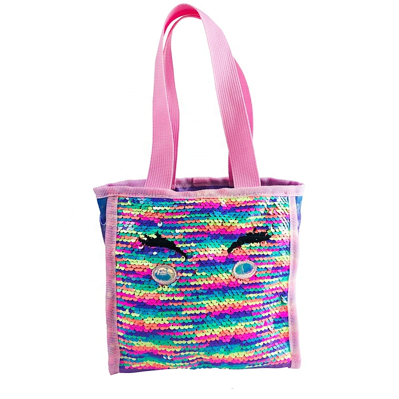 Factory OEM wholesale cute purses Handbags popular cosmetics bags for kids girls with handle