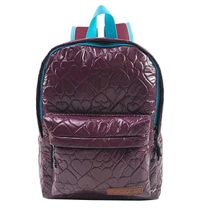 BSCI factory 2020 New material Cotton Quilted Women Backpack Travel bag