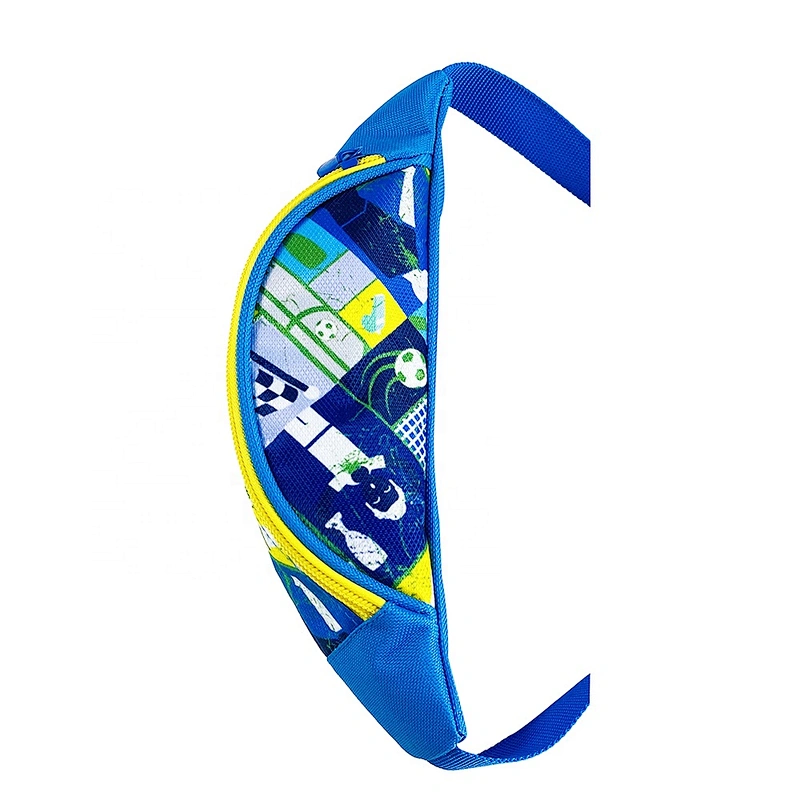 Wholesale Cheap  Travel Sport Unisex Customized Logo Style Children Kid Cute soccer fanny pack Waist Belt Bag For Kids