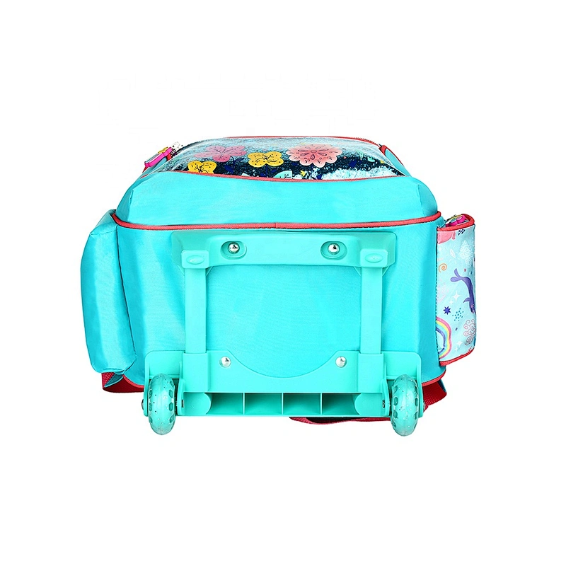 Factory supply Custom Girls Boys School Backpack Bags With Wheels Kids School Trolley Bag