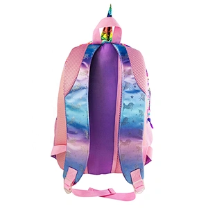 Girls Colorful Sparkling Sequin unicorn Backpack Magic Flip Reversible Sequin School Bag for kid children