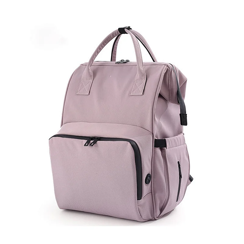 High quality portable ozone disinfection sterilizer leather mommy bag baby diaper backpack for baby bottle underwear