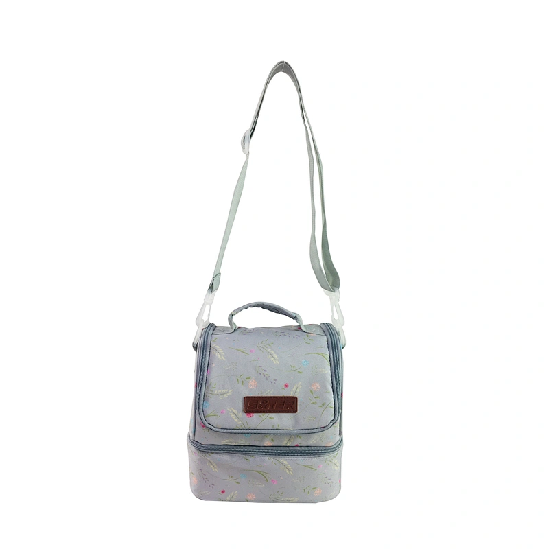 2020 New outdoor portable travel fashion high quality mommy bag 9 in one set baby diaper bag backpack