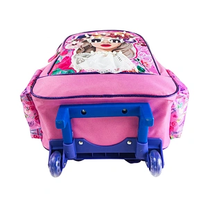 3-6 Grades Travel Rolling Luggage Bag kids Trolley school bags with wheels kids girls school