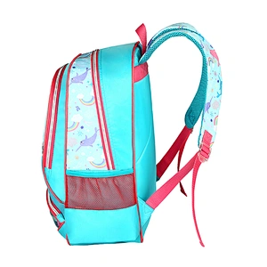 Lovely cartoon character school bags for backpack girl