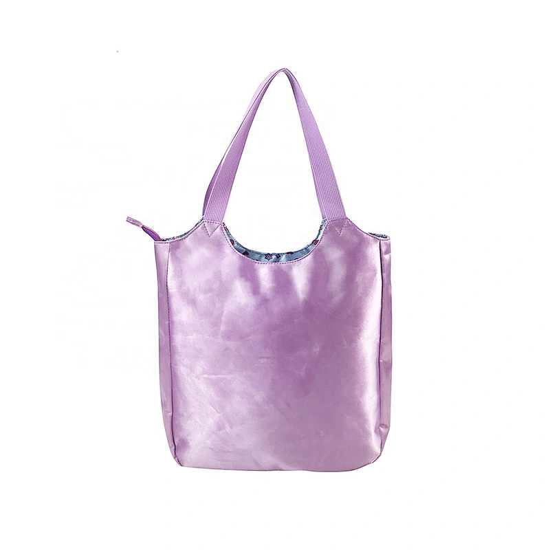 OEM fashion Girls Fashion school Customized Logo Style Hand bag tote bags with custom printed logo tote bag polyester