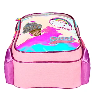 Pink children backpack school bags for teenage girls