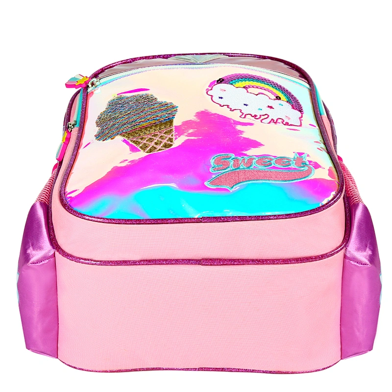 Pink children backpack school bags for teenage girls