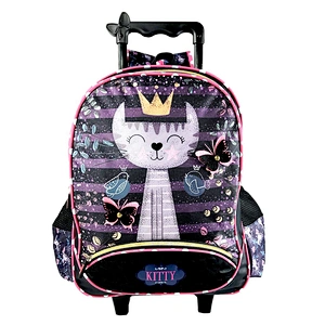 Children School Bags Kids Travel Rolling Luggage Bag trolley school girls bags backpacks Child Book Bag
