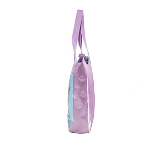 OEM fashion Girls Fashion school Customized Logo Style Hand bag tote bags with custom printed logo tote bag polyester