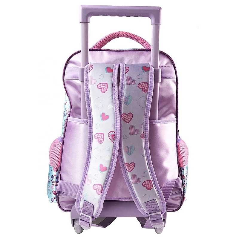 202020 new design trolley bags Backpack Rolling bag children school bag for kids girls travel  waterproof smart With Wheels