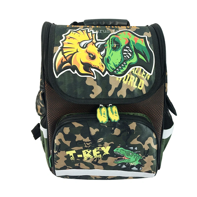 2020 New Design 2 in one set Dinosaur Durable Boy girl School Bags Hard backpack for Kid Student