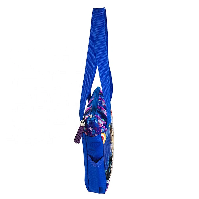 Fashion style ladies cross body hand bags 2020 women glitter pvc printing for Kids And Girls
