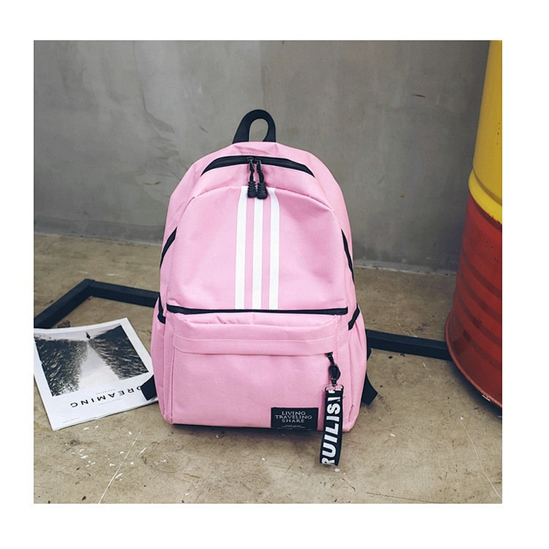 OEM Custom Logo Environmental Friendly College school Backpack Polyester Cheap Promotion Boy Girl Child Kids School Bag