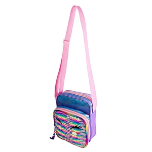 2020 Sequin unicorn Creative design kids schoolbag small size crossbody shoulder bag