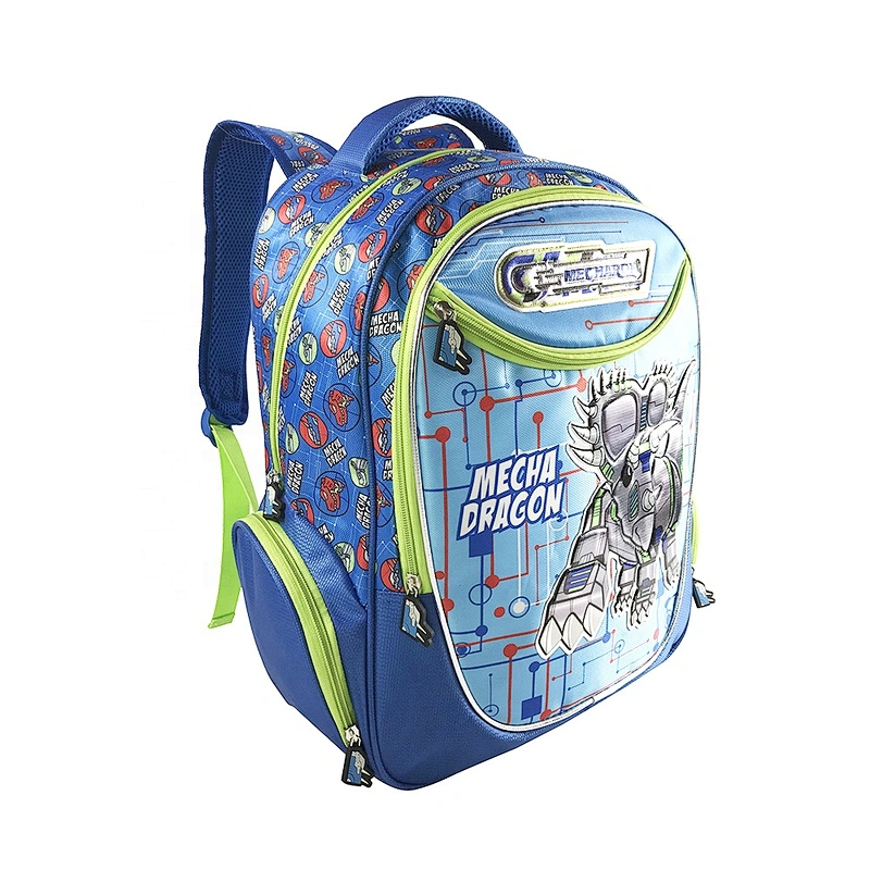 2020 Wholesale  High quality waterproof mochilas cartoon robot children backpacks school bags for boys kids student book bags