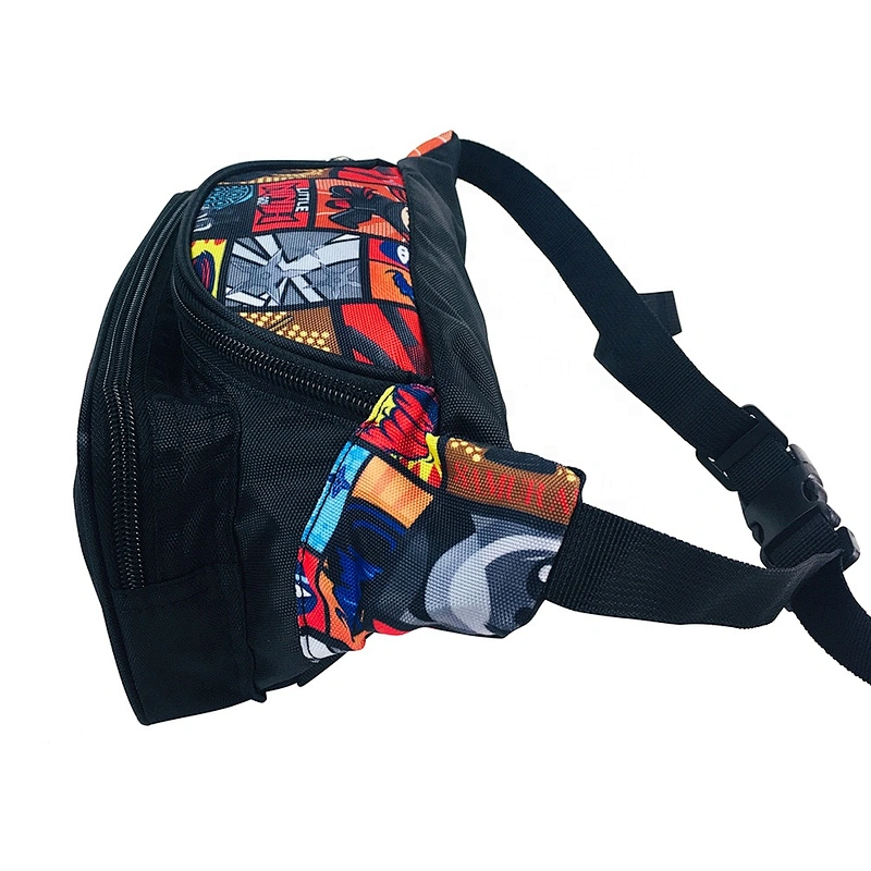 Custom Logo Waterproof  Chest Pouch Belt Bum Purse Fanny Pack Kids Waist Bag