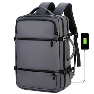 Anti-theft USB charging men briefcase notebook bags business laptop backpack  laptop bag travel custom school laptop backpack