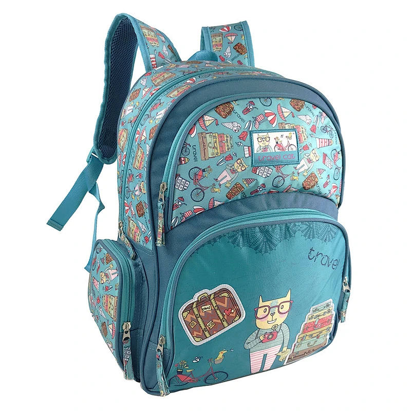 New product 2020 stationery cartoon  girl backpack students  kids bag school bags