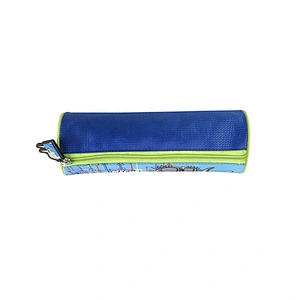 wholesale hot sell Cute Simple melange robot students Packing cute kids School Office Pencil Pouch Case Bag for school boy