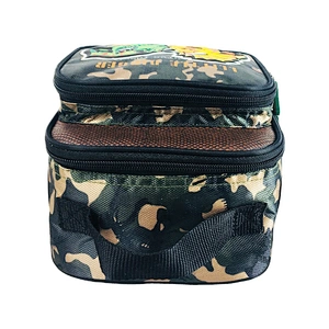 Dinosaur Insulated Lunch Bag For Kids Lunch Box Tote Bag Kids School Food delivery smell proof bag with messenger belt