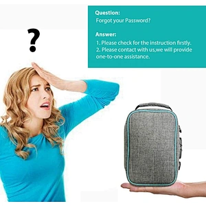 Factory supply Travel Storage Lock Odor Proof Stash Case Smell Proof Bag