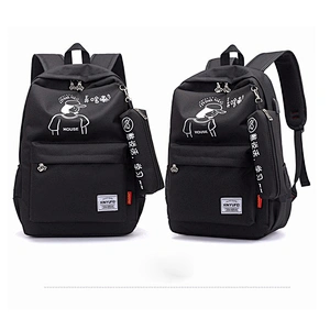 Backpack Latest Kid Bag School For Kid School Bag Boy Student Child Luminous USB large capacity