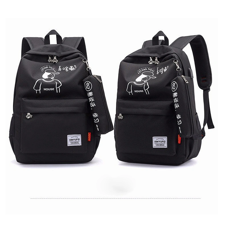 Backpack Latest Kid Bag School For Kid School Bag Boy Student Child Luminous USB large capacity