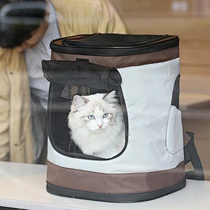 Outcrop pet backpack Oxford fabric backpacks for dogs and cats An extensible puppy backpack