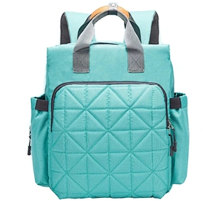 Amazon hot sale Travel Baby stylish embroidered Diaper Bag Nappy Changing maternity Mummy Backpack for outdoor with stroller