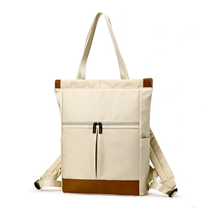 Multi-Function Large Capacity Contrasting Color Backpack Fashion Handbag For Women Lightweight Ladies Bagpack