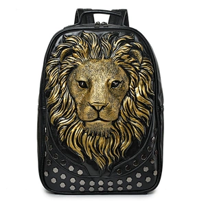 Animal Wheeled Teenage School Book Kid Backpack Bag with high quality