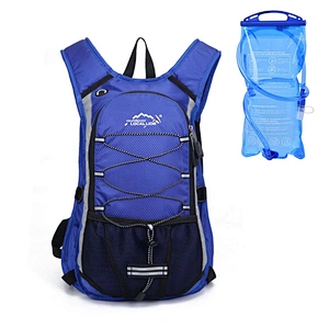 custom cycling Lightweight sport bag tactical hydration pack 2L Water bladder hydration backpack black fashion
