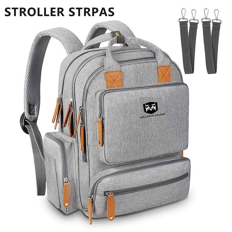 Multifunction travel nappy baby bags for mom and dad Diaper backpack
