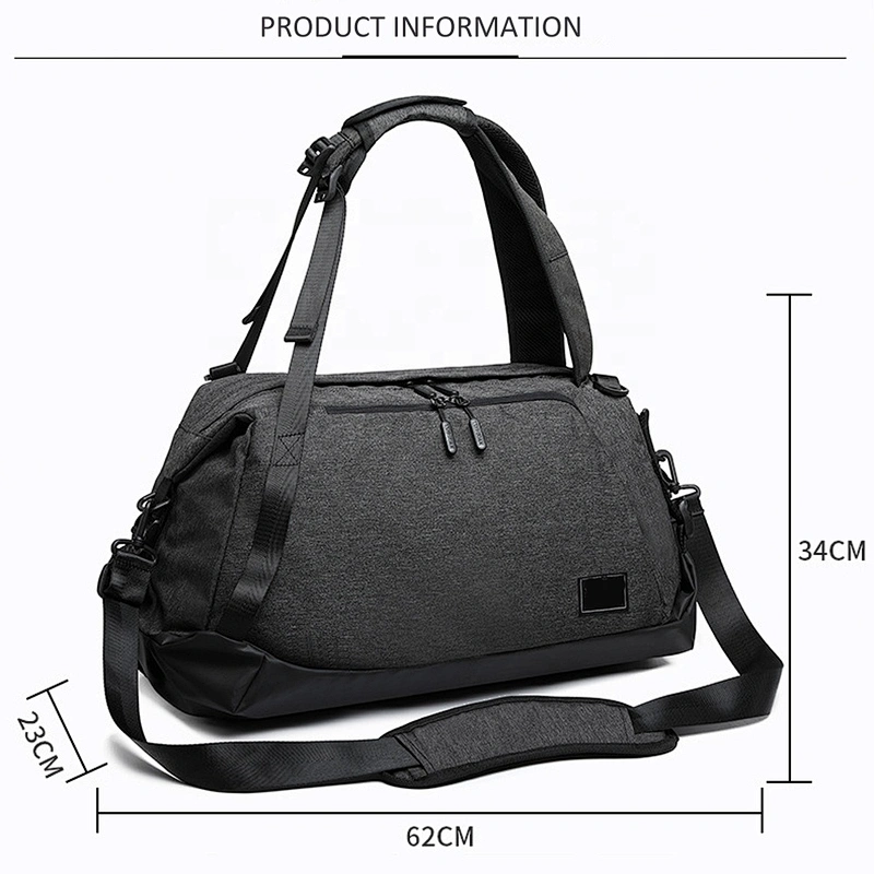 Best dry wet depart with shoes compartment Convertible Backpack Zippered Duffel Bag Custom Shoulder Bag