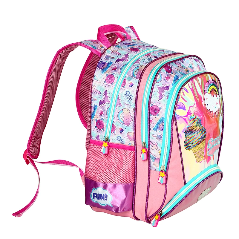 New Design Fashionable Waterproof Mini Casual Women School Bag Pink Girls College Backpack