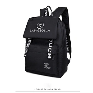 Back Bag Pack Fashion Man Backpack, Black Backpack For Man luminous The large capacity