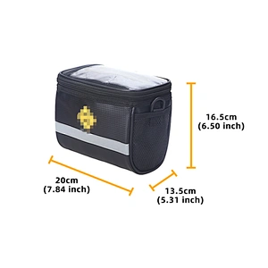 Waterproof Reflective Bicycle Front Bag Cycling bike Basket Handlebar Bag